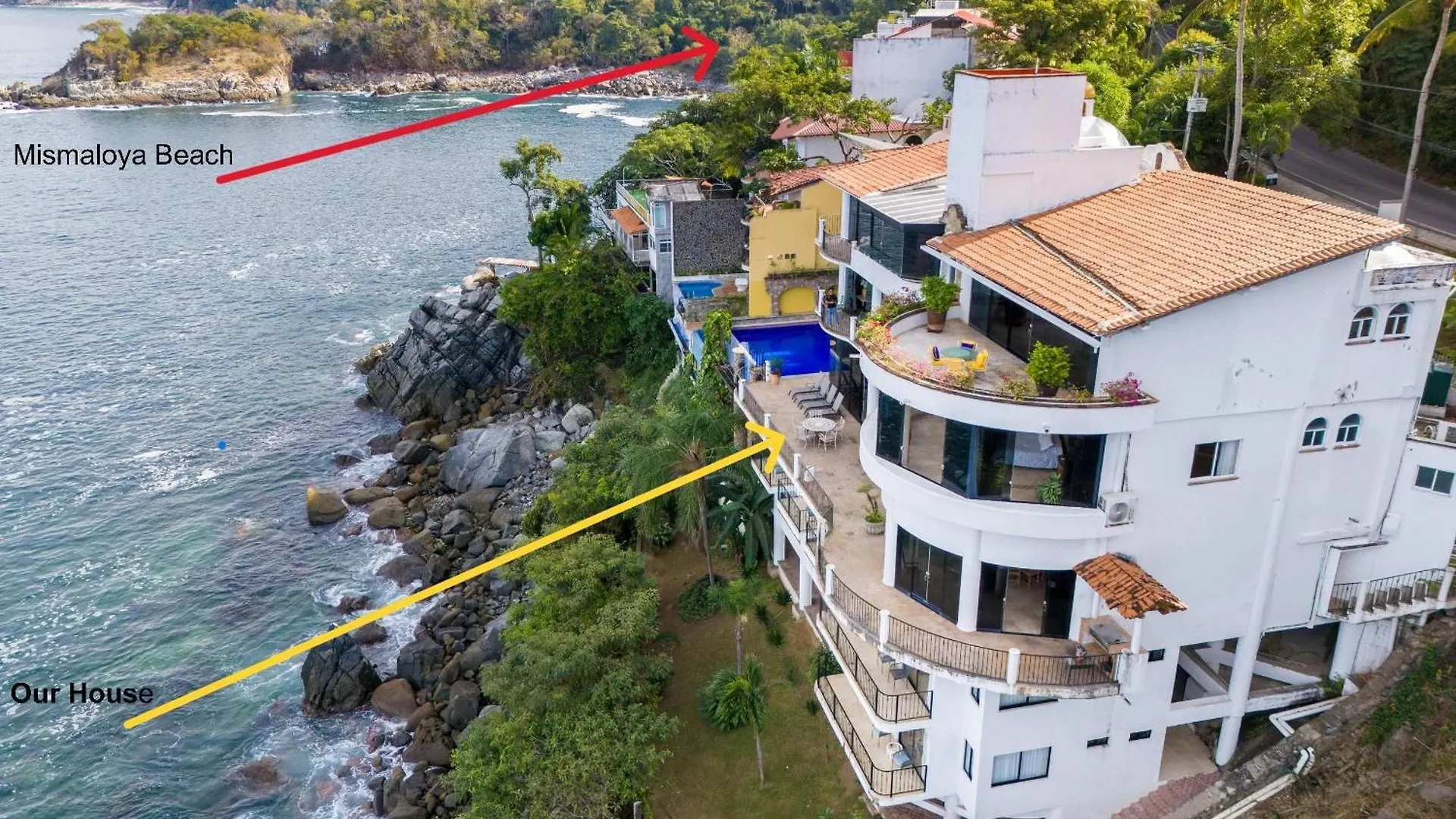 Ocean Front Villa*Beach*Heated Pools* Chef*Staff Πουέρτο Βαγιάρτα Μεξικό